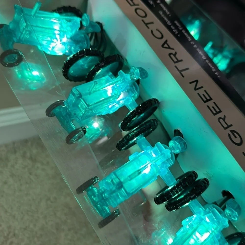 Kurt S. Adler 10-Light Green Tractor Light Set
